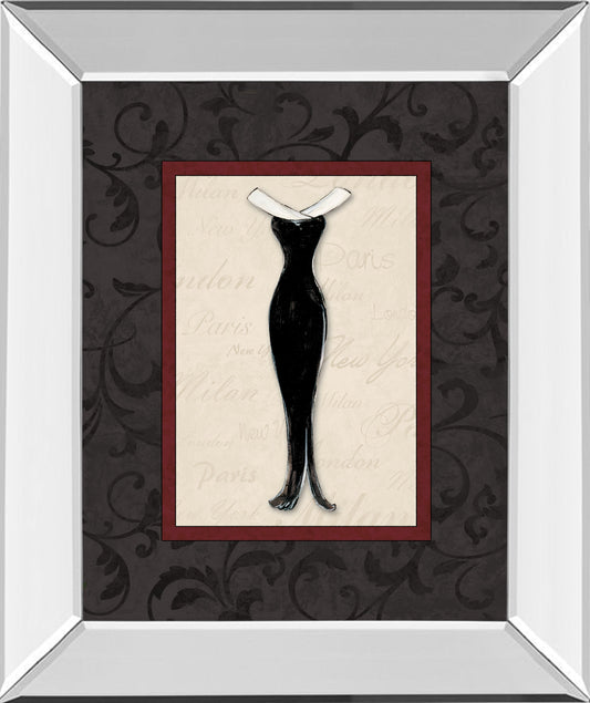 Mirrored Frame Fashion Dress I By Susan Osbourne