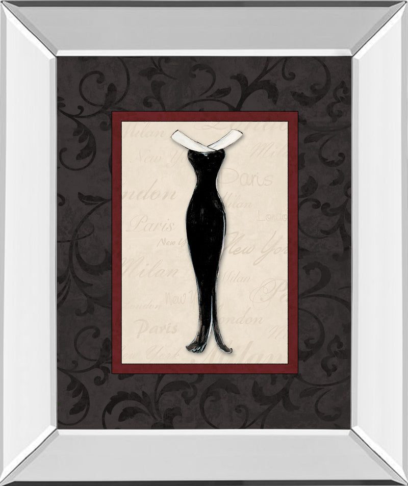 Mirrored Frame Fashion Dress I By Susan Osbourne