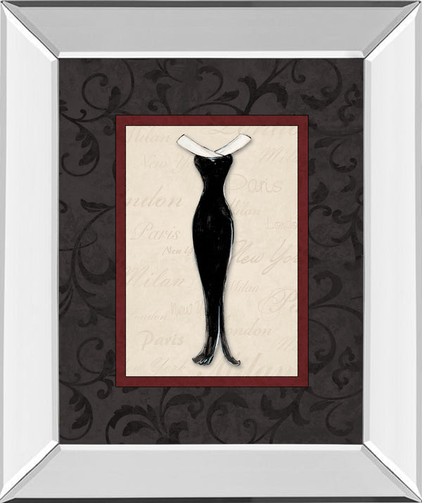 Mirrored Frame Fashion Dress I By Susan Osbourne