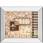 Mirrored Frame La Fleur By Susan Osbourne
