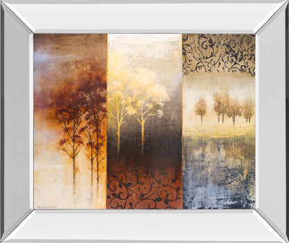 Mirrored Frame Lost In Trees I By Michael Marcon