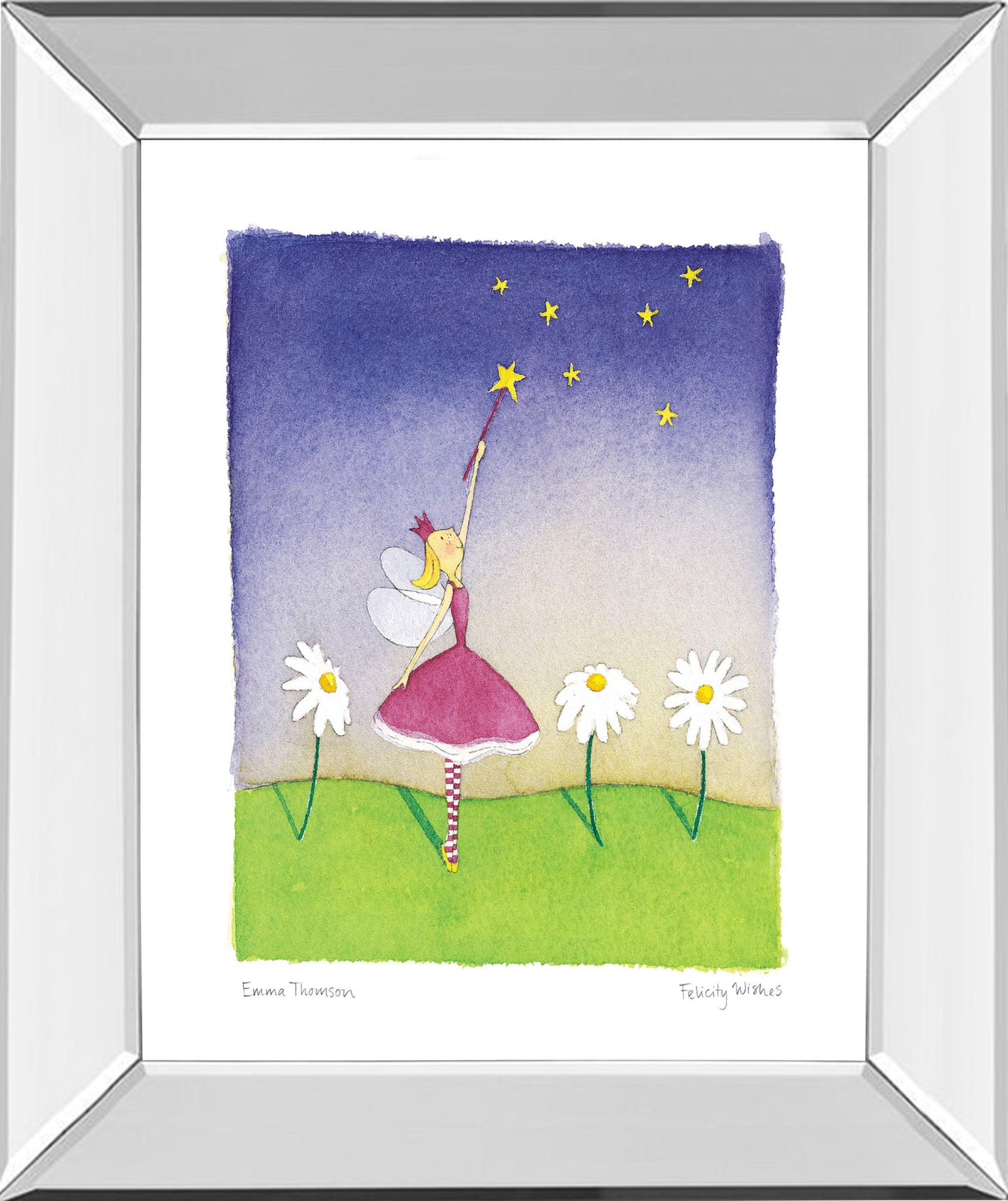 Mirrored Frame Felicity Wishes I By Emma Thomson