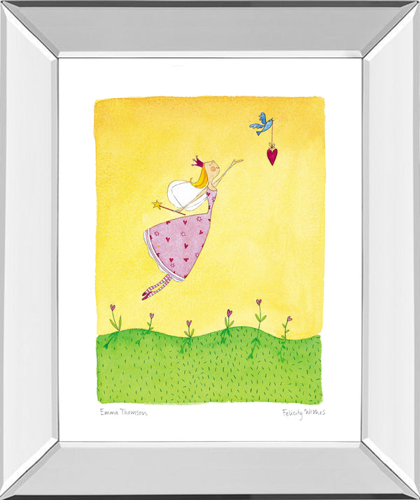 Mirrored Frame Felicity Wishes II By Emma Thomson