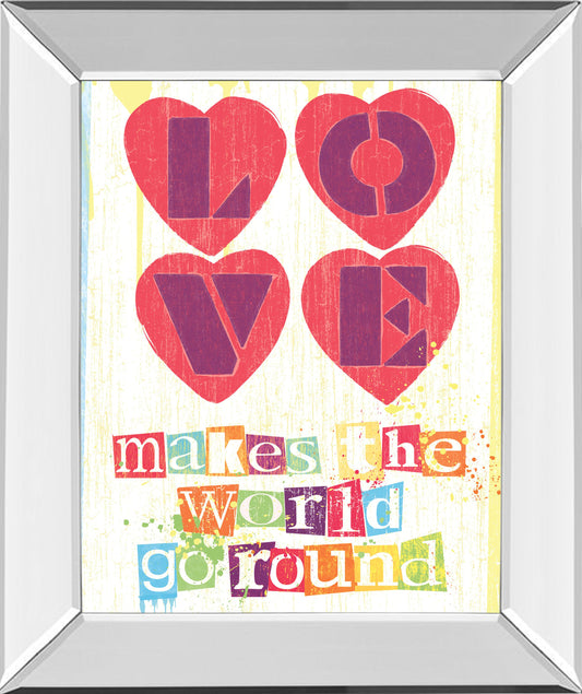 Mirrored Frame Must Be Love I By Tom Frazier