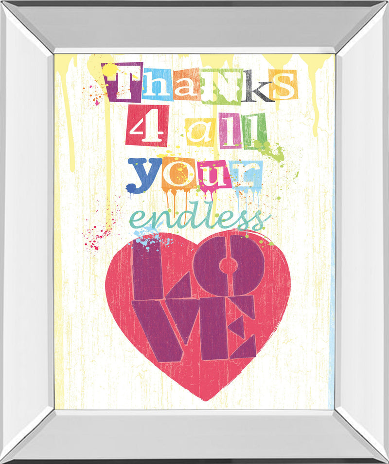 Mirrored Frame Must Be Love II By Tom Frazier