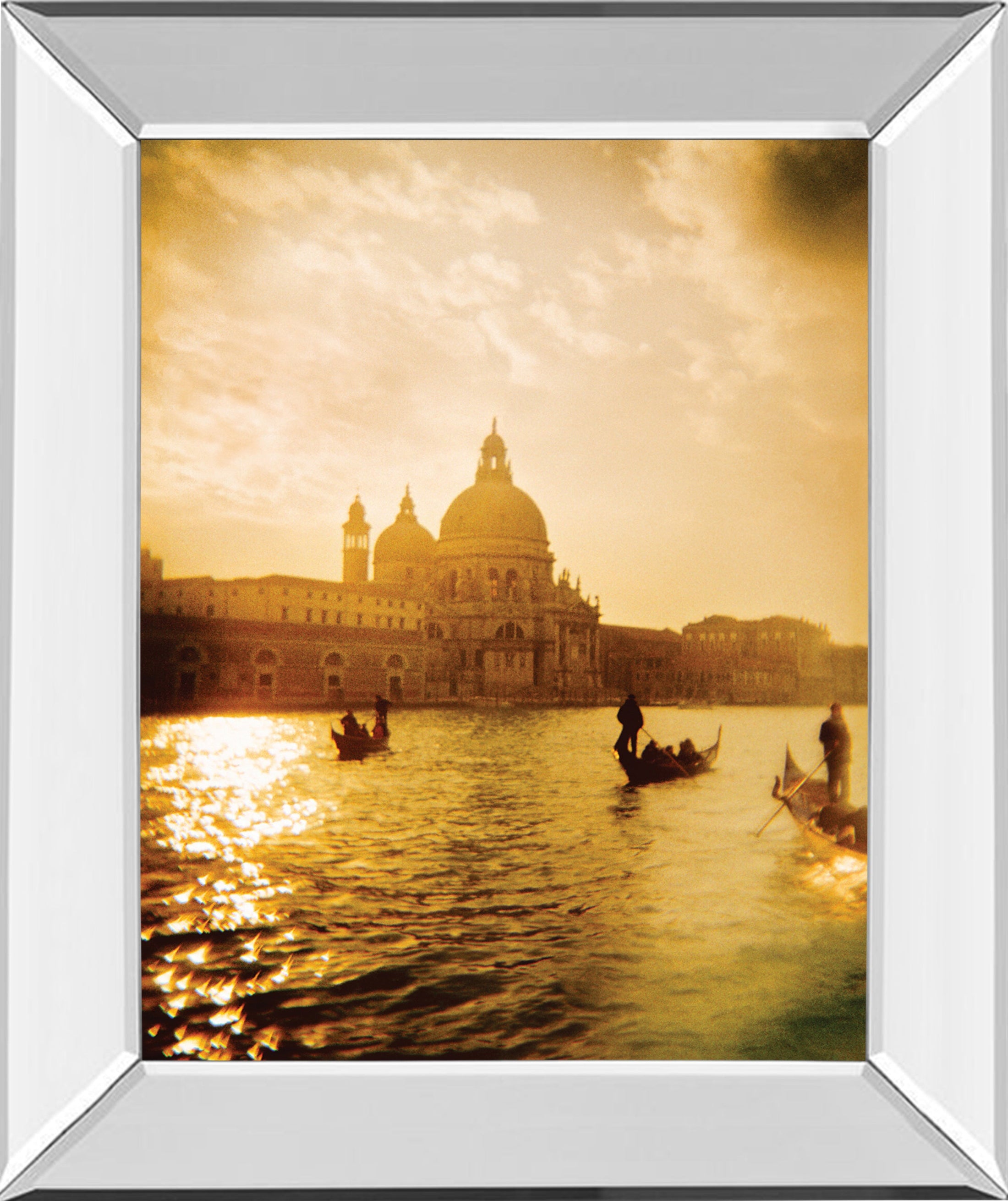 Mirrored Frame Venezia Sunset I By Thompson
