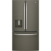  GE 36-inch, 25.6 cu. ft. French 3-Door Refrigerator GFE26JMMES IMAGE 1