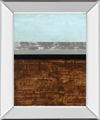 Mirrored Frame Textured Light I By Natalie Avondet