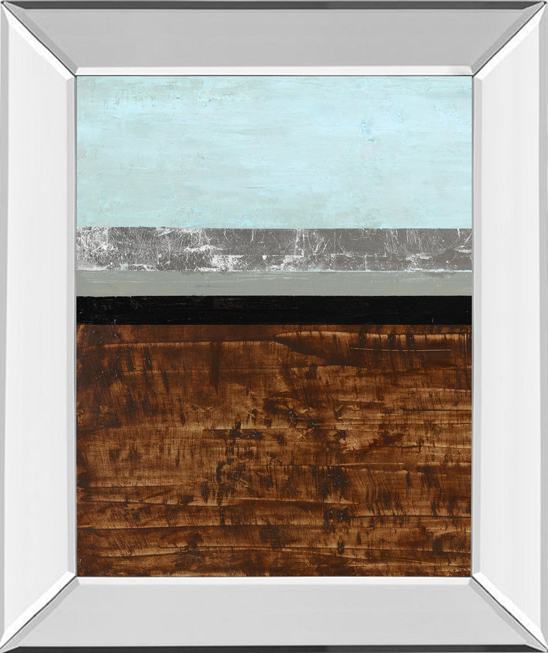 Mirrored Frame Textured Light I By Natalie Avondet