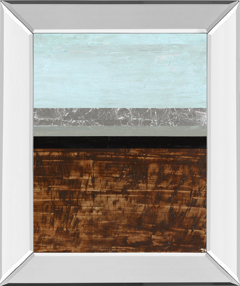 Mirrored Frame Textured Light II By Natalie Avondet