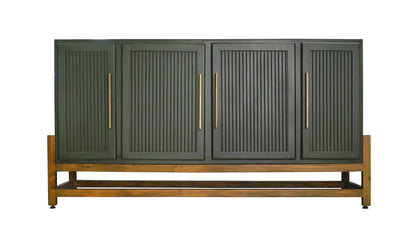 Copenhague Server Forest Green/Oak Light