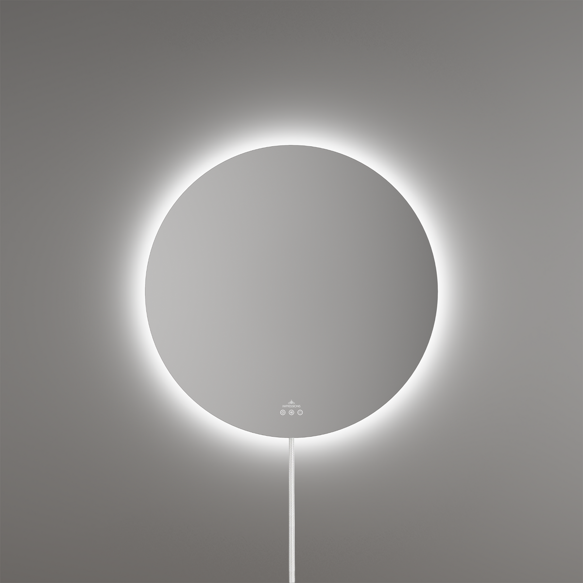 Novalume Round RGB Backlit Vanity Mirror