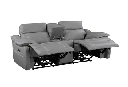 Loveseat reclinable eléctrico dual Alpine