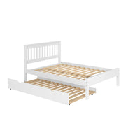 Contempo Mission Bed with Twin Trundle Bed