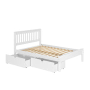 Contempo Mission Bed with Dual Underbed Drawers