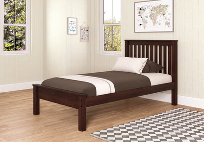 Contempo Mission Cappuccino Bed