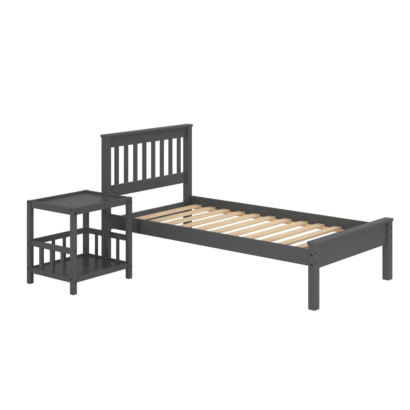 Contempo Mission Bed with Best Friend Pet End Table