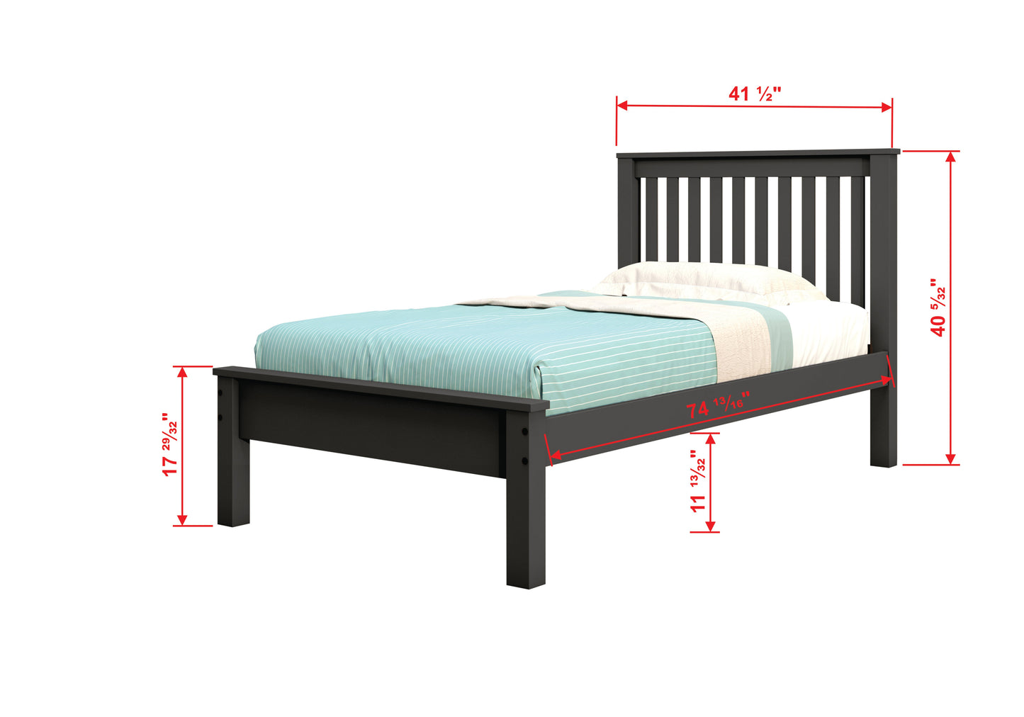 Contempo Mission Bed