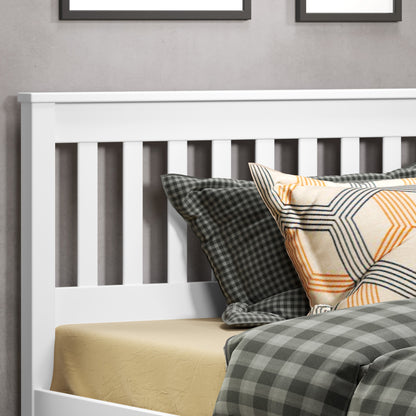 Contempo Mission Bed with Dual Underbed Drawers