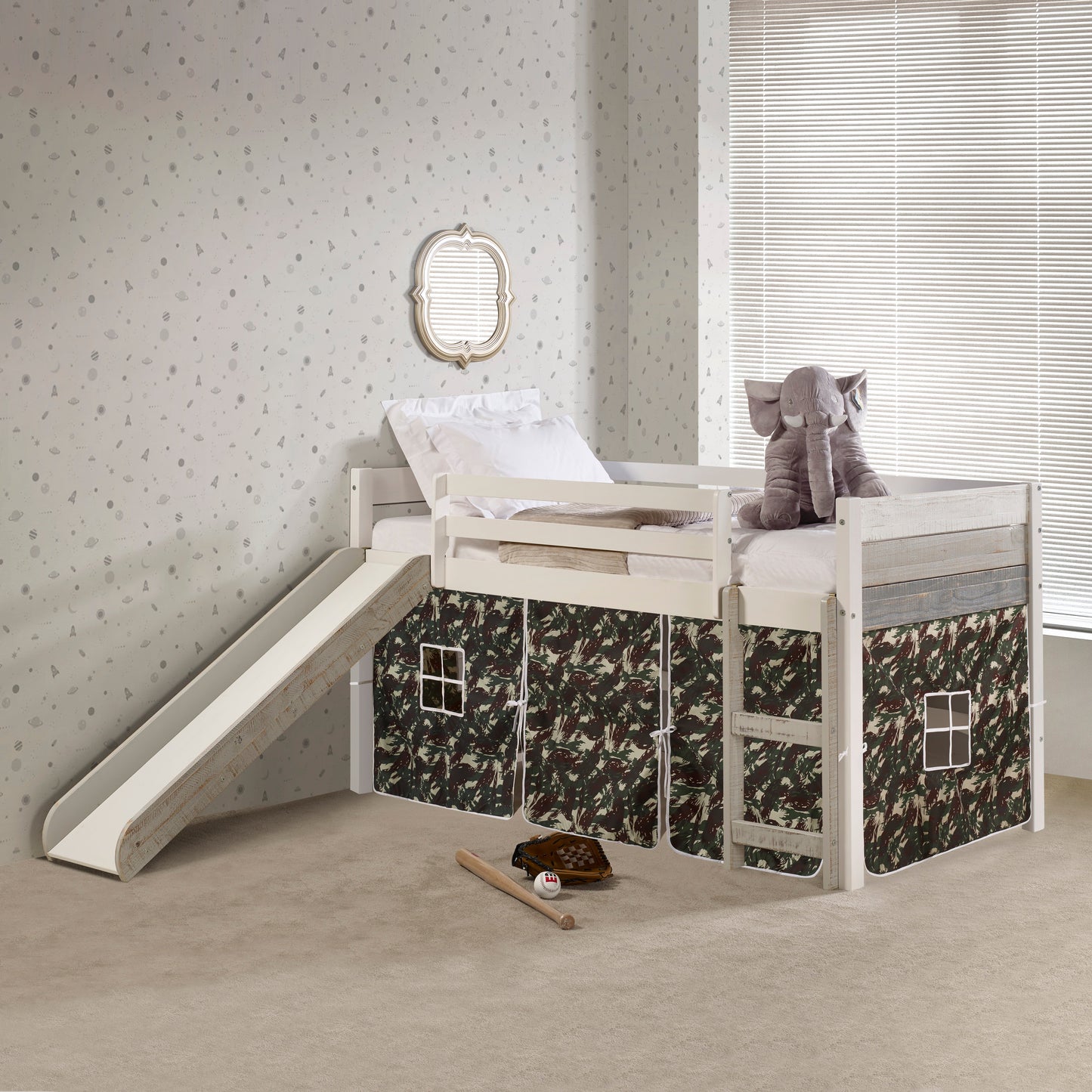 Panel Twin Loft Bed