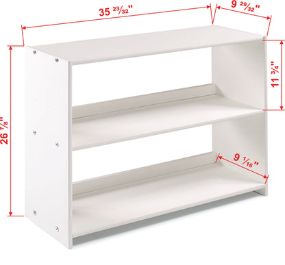 Panel Rustic & Grey Bookcase Shelf