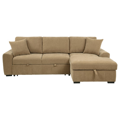 Pastrana Upholstered Sleeper Sectional Sofa RAF Chaise