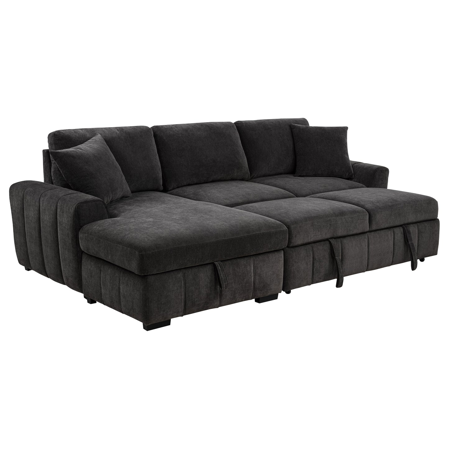 Pastrana Upholstered Sleeper Sectional Sofa RAF Chaise