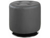Bowman Gray Swivel Ottoman