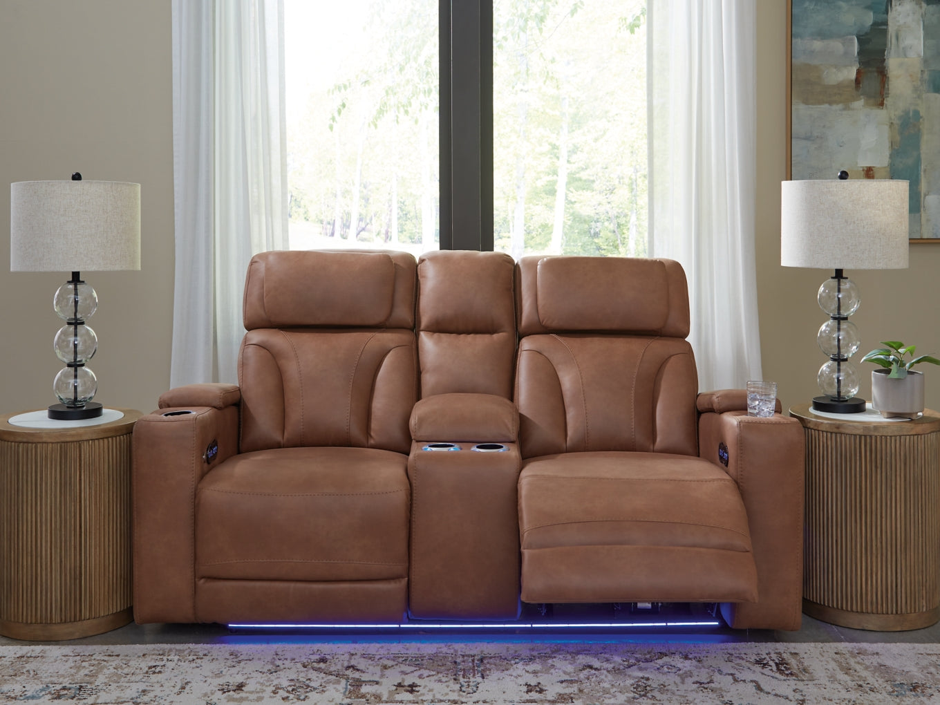 Point Clear PWR REC Loveseat/CON/ADJ HDRST
