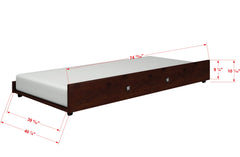 Cappuccino Trundle Bed