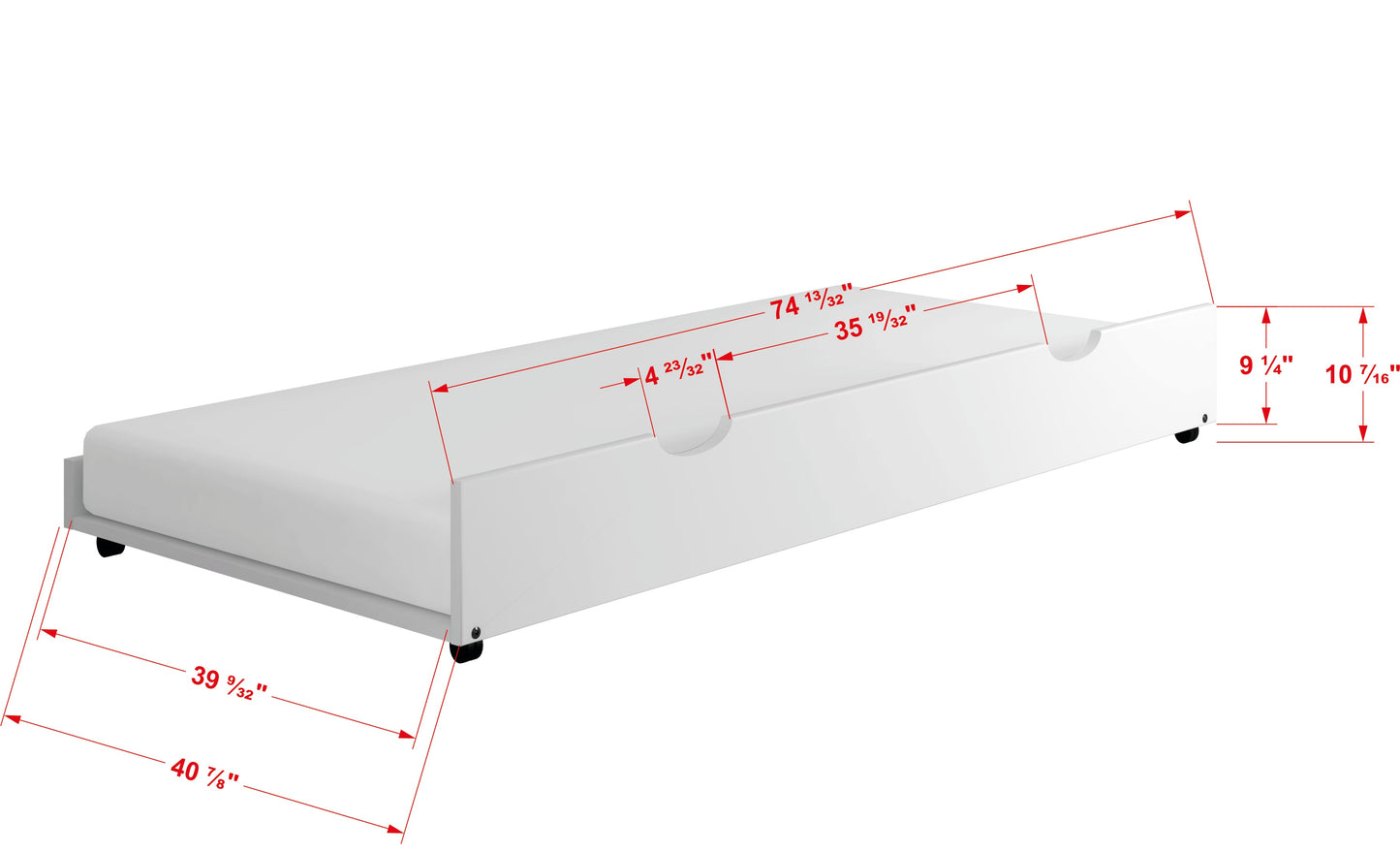 Twin Urban Trundle
