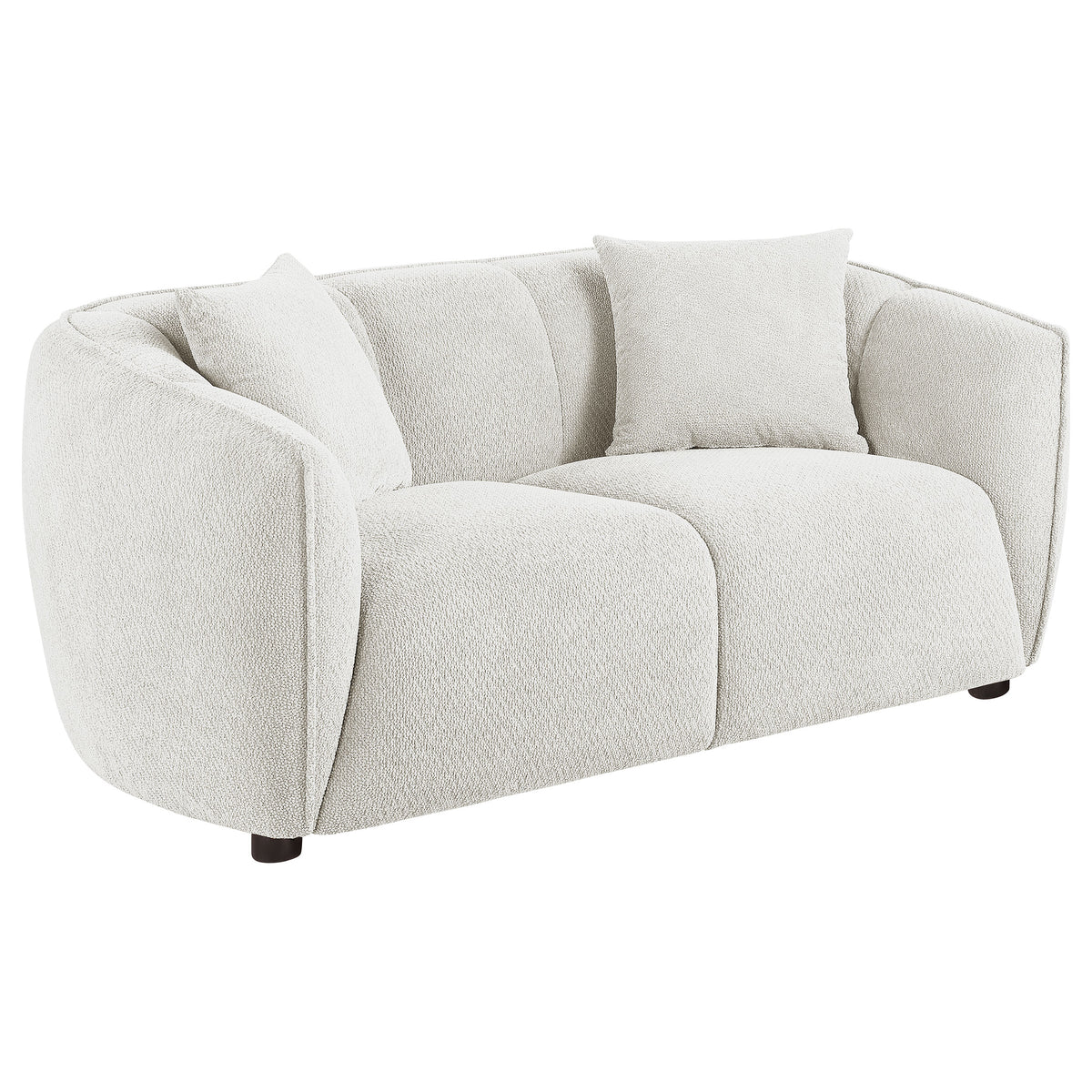 Aleisha 2-piece Fabric Upholstered Sofa Set Sand