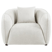 Aleisha Fabric Upholstered Accent Chair Sand