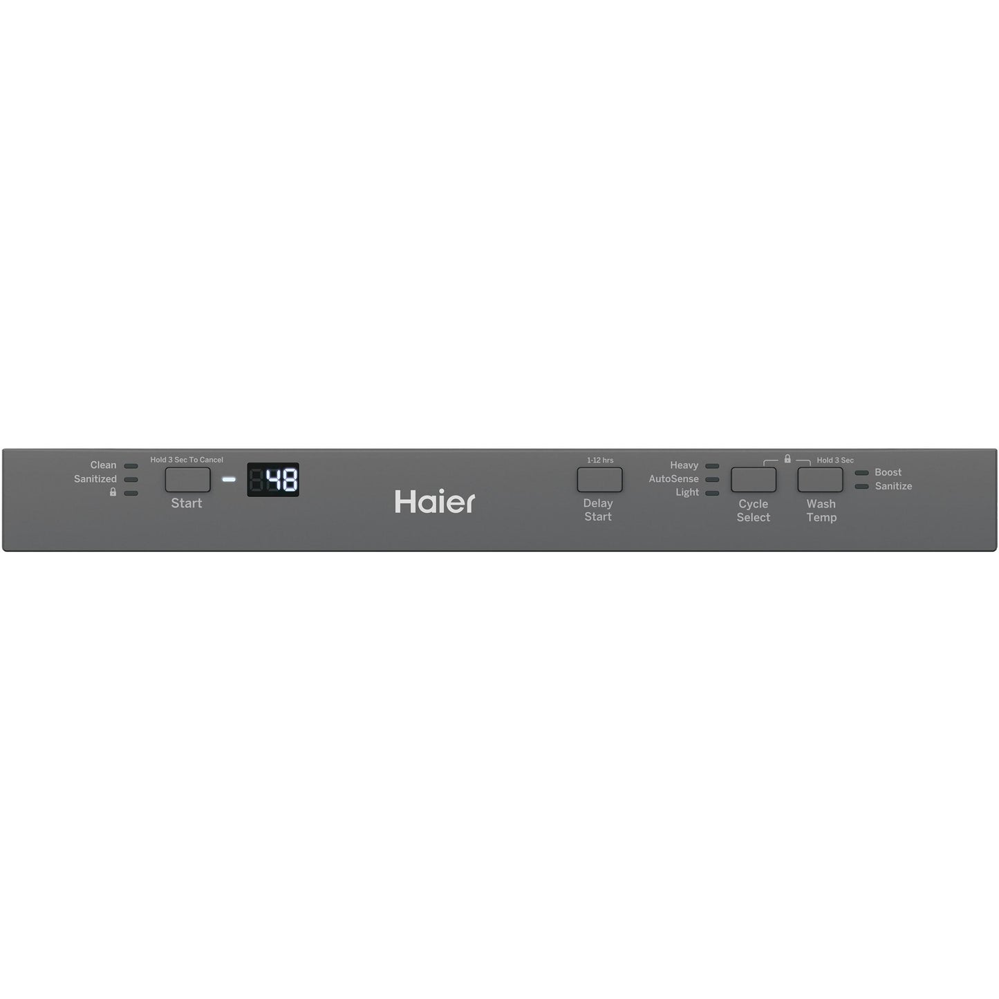  Haier 18-inch Built-In Dishwasher QDT125SSLSS IMAGE 4