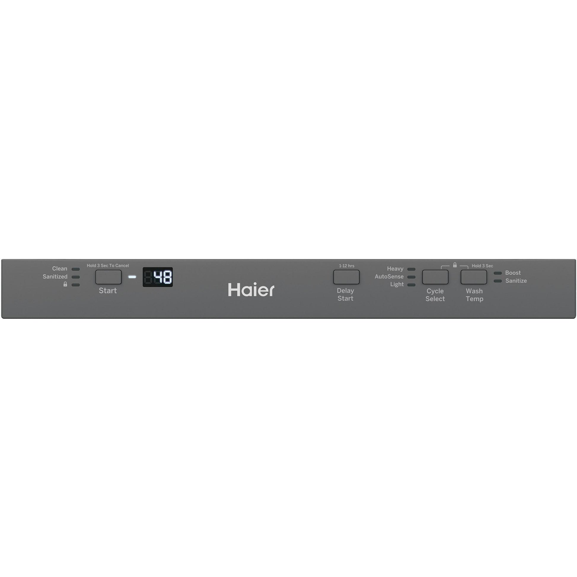  Haier 18-inch Built-In Dishwasher QDT125SSLSS IMAGE 4