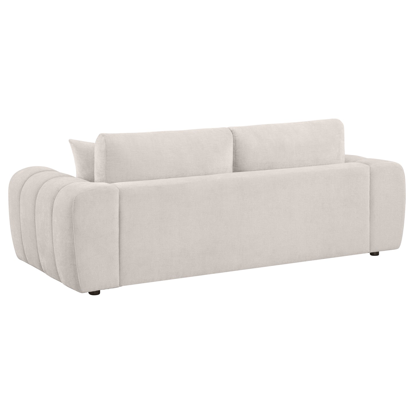 Burnett Chenille Upholstered Sofa Set Ivory