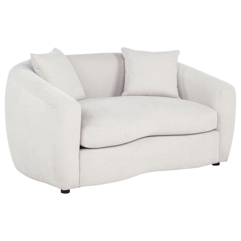 Isabella Fabric Upholstered Loveseat Sand