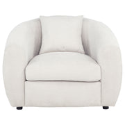 Isabella Fabric Upholstered Accent Chair Sand