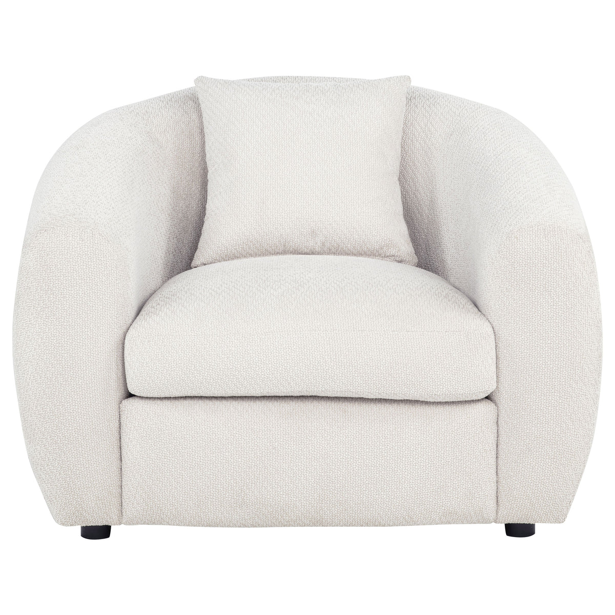 Isabella Fabric Upholstered Accent Chair Sand