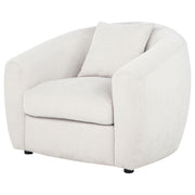Isabella Fabric Upholstered Accent Chair Sand