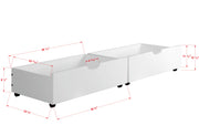 Dual Underbed Drawers