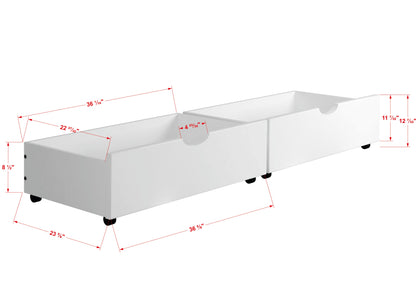 Dual Underbed Drawers