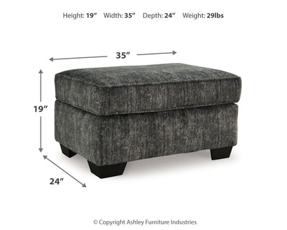 Lonoke Chair and Ottoman