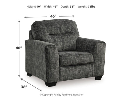 Lonoke Sofa, Loveseat, Chair and Ottoman