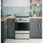  Haier 24-inch Freestanding Electric Range with Convection Technology QAS740RMSS IMAGE 7