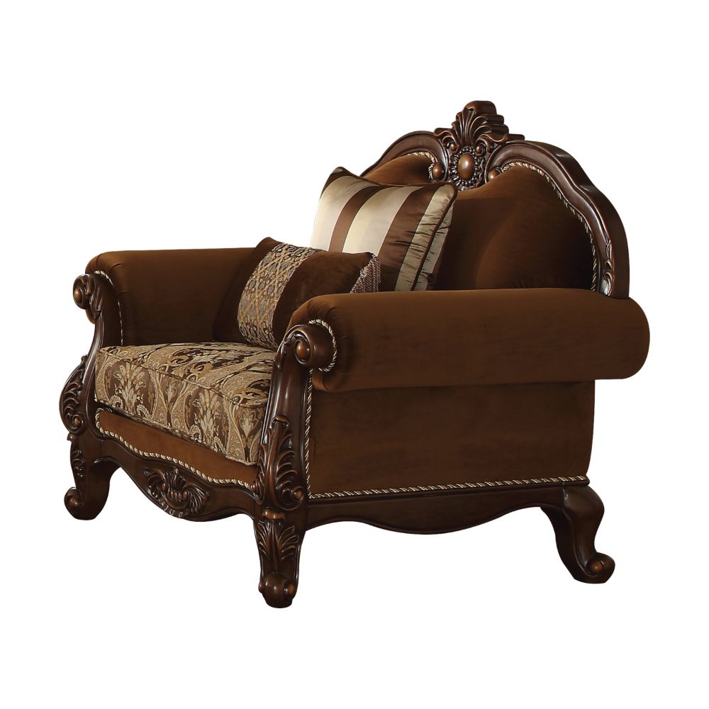 Silla Jardena de 122 cm de ancho con 2 almohadas