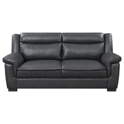 Sofá tapizado Arabella con brazos acolchados, gris