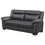Sofá tapizado Arabella con brazos acolchados, gris
