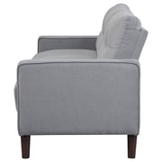 Bowen Upholstered Track Arm Tufted Sofa Beige