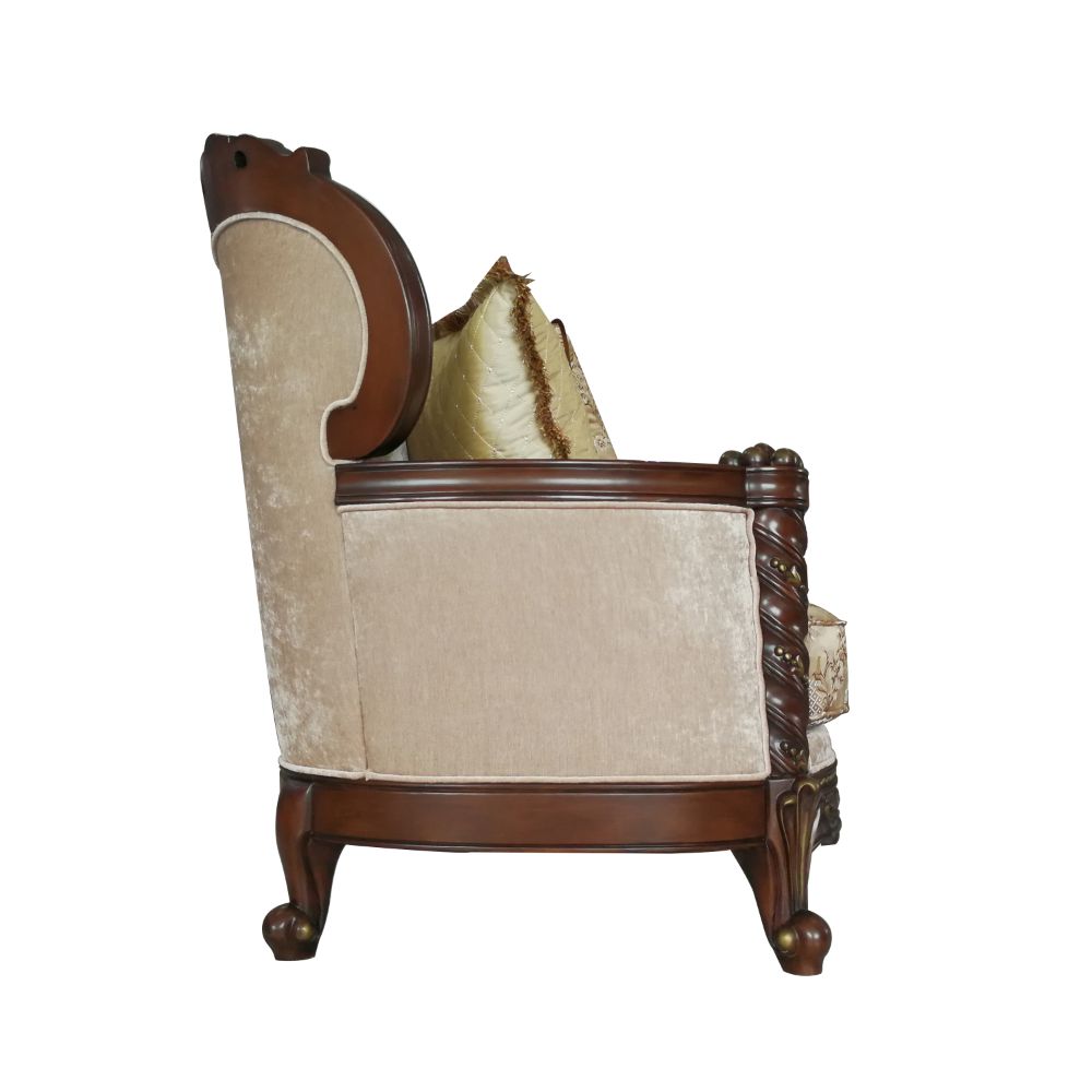 Sofá Devayne de 85" de largo con 6 almohadas
